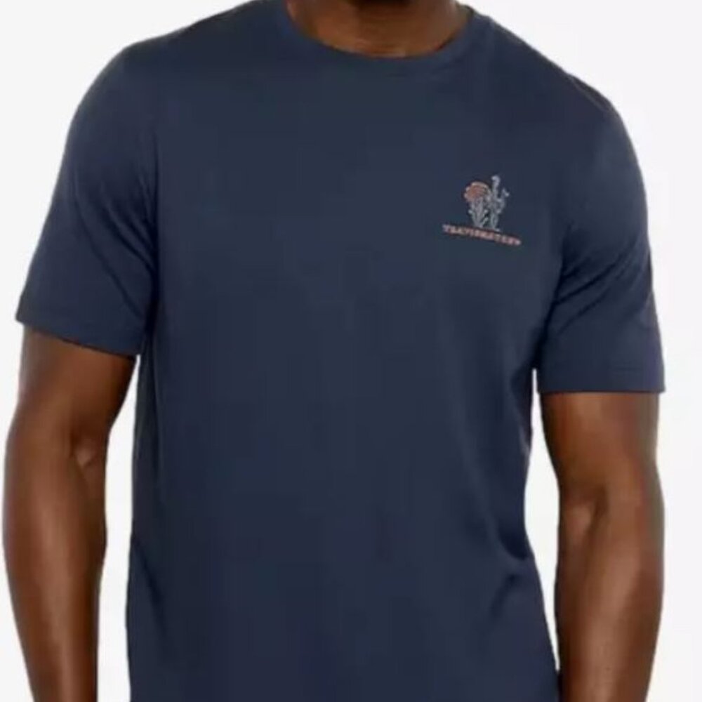 NEW Travis Mathew Men's T-shirt Navy Blue Volkswagen Licensed Vacation M Medium